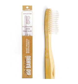 Cepillo de dientes de madera bambú adultos Bio Bambú
