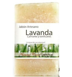 Jabón artesano Lavanda Natural Carol 150 grs.