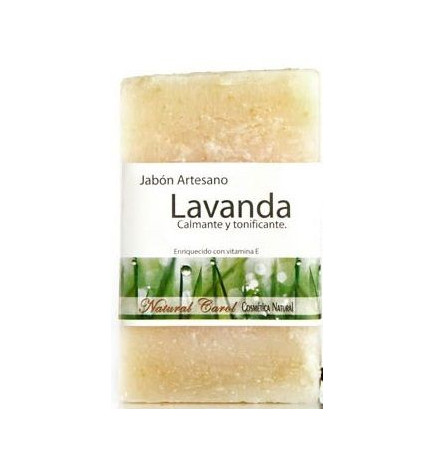 Jabón artesano Lavanda Natural Carol 150 grs.