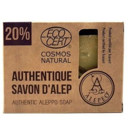 Jabón de Alepo natural 200 grs. al 20% de aceite de laurel