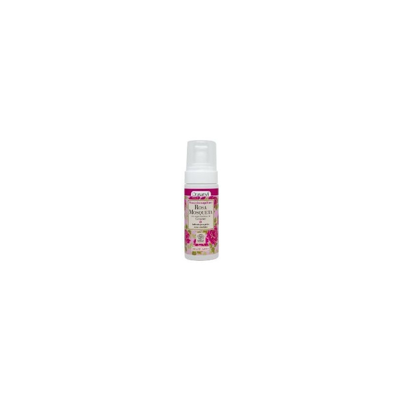 Mousse limpiadora desmaquillante Rosa Mosqueta Drasanvi 150 ml.